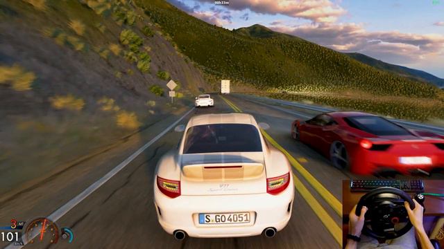 408 BHP Porsche 911 Sport Classic - Pacific Coast Cruise - #assettocorsa смотреть онлайн
