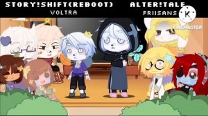 Undertale reacts to sans' AU's || not Bad Apple || part 1/?