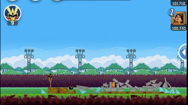 Турнир Angry Birds Friends Tournament Неделя 80 (25 нояб. 2013) Уровень 1 - Прохождение на 3 Звезды смотреть онлайн