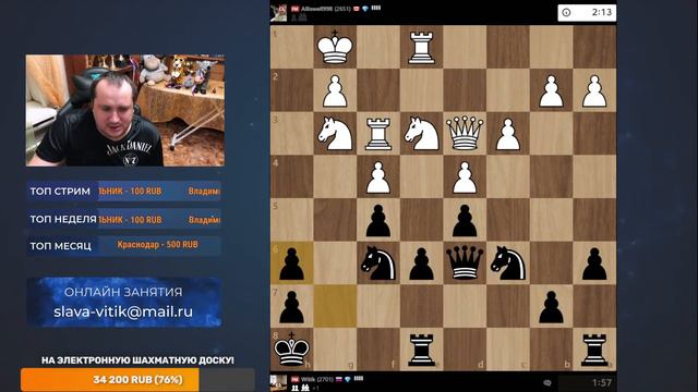 Шахматы. Блиц на Chess.com смотреть онлайн
