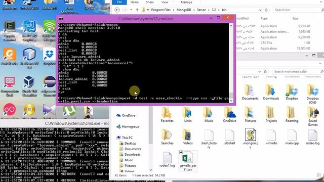 import csv file into mongodb on windows смотреть онлайн