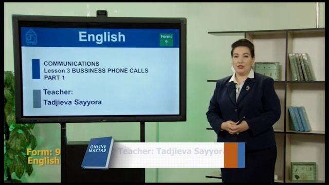 9 Sinf  14 09 21 Online Maktab HD Ona Tili, Biologiya, Ingliz Tili, Rus Tili