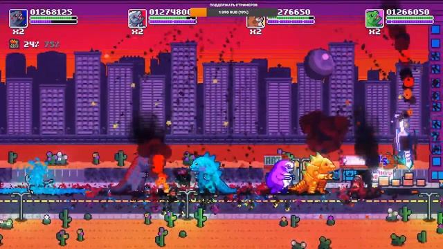 Terror of Hemasaurus. Куча Кайдзю вечерком... смотреть онлайн