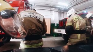 Сбор и выезд по тревоге краснотурьинских пожарных