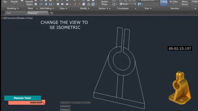 AutoCAD Mechanical Engineering | Tricks with Example for Mechanical Drawing in Hindi смотреть онлайн