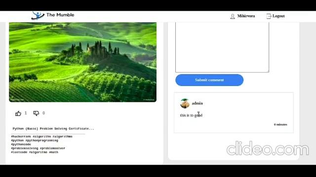 The Mumble(Social Media Application) | Complete Information About Project | Tech - Django Framework смотреть онлайн
