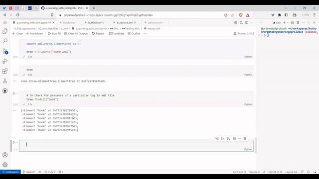 class32 XML file operations смотреть онлайн