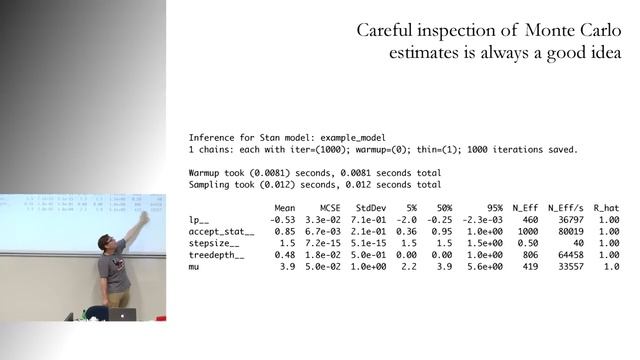 Efficient Bayesian inference with Hamiltonian Monte Carlo -- Michael Betancourt (Part 1) смотреть онлайн