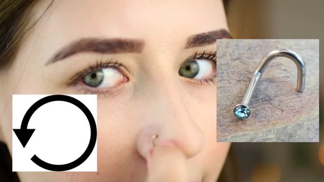 How To Put In & Take Out A Nose Stud смотреть онлайн