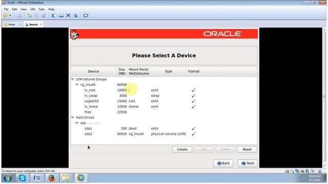 Install Linux 6 & Oracle Database 11g R2 Step by step Using VMware Part 1 смотреть онлайн
