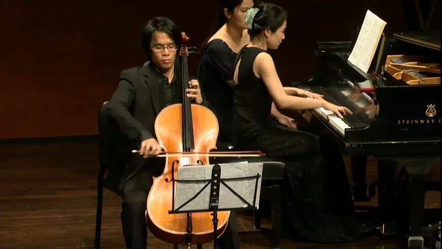 Rachmaninoff Sonata for Cello and Piano in g minor, 3rd mov. Andante смотреть онлайн