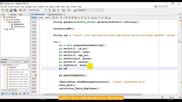 #16 Java with Database ::: Using JCombo Box in Java oracle смотреть онлайн