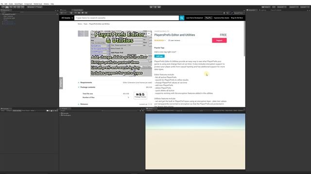 Free Player Prefs Editor in Unity смотреть онлайн