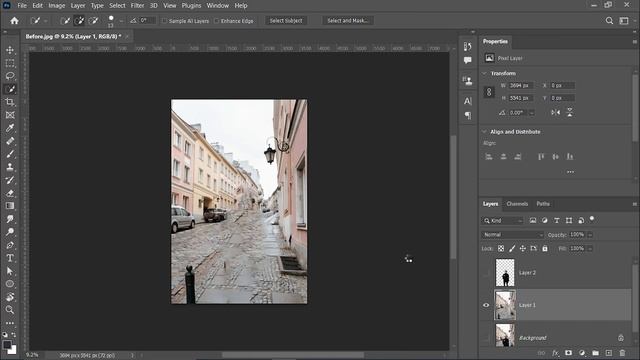 Why Tilt shift insteed of Gaussian ? | Photoshop CONCEPT video смотреть онлайн