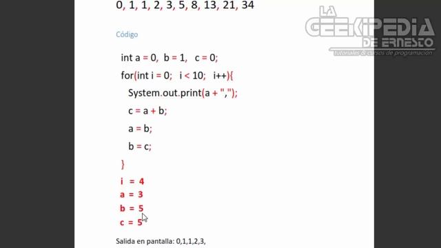 Curso Java desde cero #16 | Sucesión fibonacci смотреть онлайн