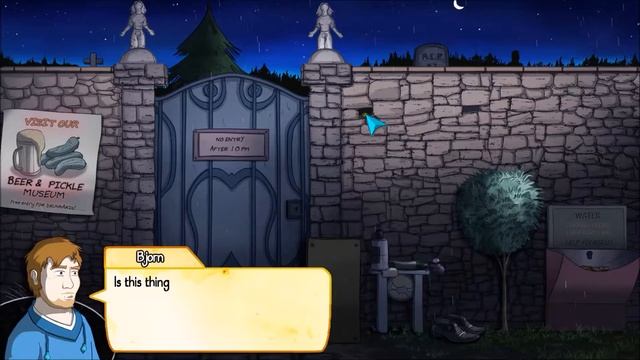 #14| DEMETRIOS The BIG Cynical Adventure Gameplay Walkthrough | Graveyard | PC Full HD смотреть онлайн