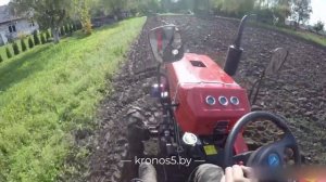 ? Shifeng SF-244 пашет плугами Kerland B-2.25 • Урожай 2021