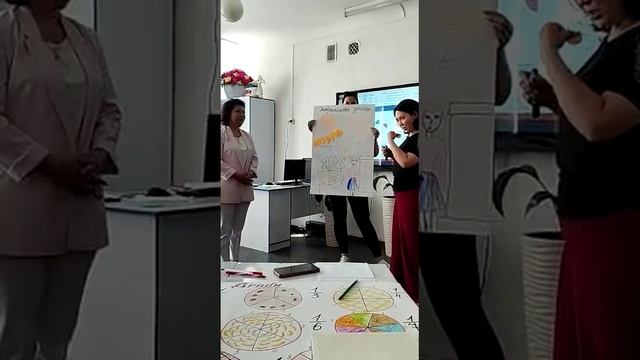 Тема дроби ,как легко объяснить.Мастер класс на курсах(1) смотреть онлайн