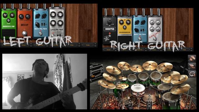 BLACK METAL ! (Amplitube 4, Ezdrummer, Cubase)