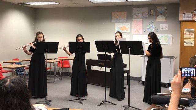 Simple Gifts by Ricky Lombardo for Flute Quartet смотреть онлайн