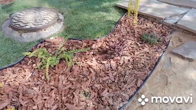 Площадка под качели.Что можно сделать за один день.