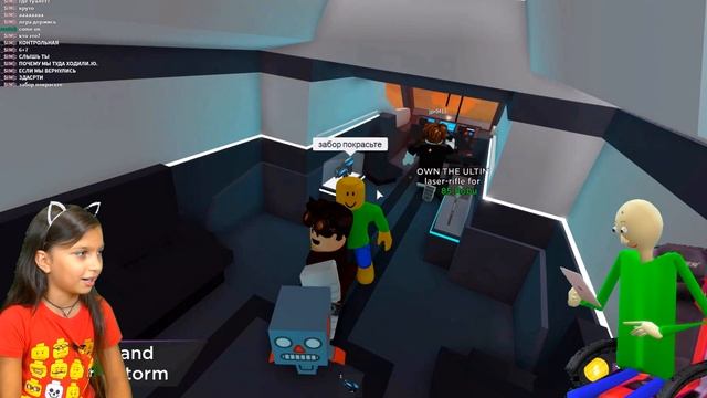 ЛАГЕРЬ на МАРСЕ с БАЛДИ! Роблокс Roblox Валеришка Для детей children смотреть онлайн