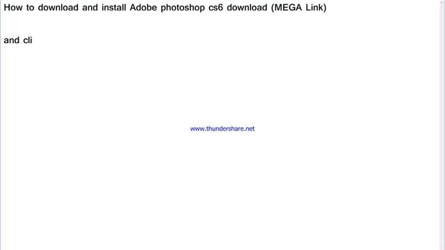 how to download and install Adobe photoshop cs6 смотреть онлайн