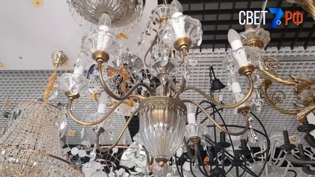 Подвесная классическая люстра без плафонов MW-Light Селена 482010308 смотреть онлайн