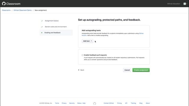 GitHub Classroom: Creating assignments - Using a GitHub Repository смотреть онлайн