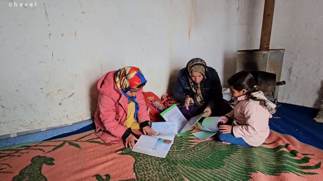 Nomadic Lifestyle In A Cold Winter Day Of A Resilient Mother #plerd