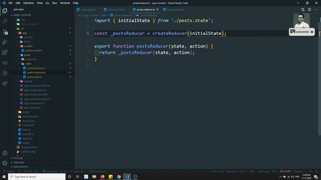 13. Implement the AppState in the Angular NGRX Application by combining all the Feature states. смотреть онлайн