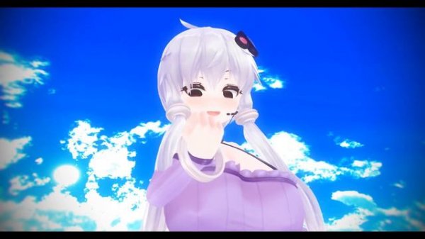 MMD Giantess yukari breast growth (Full)