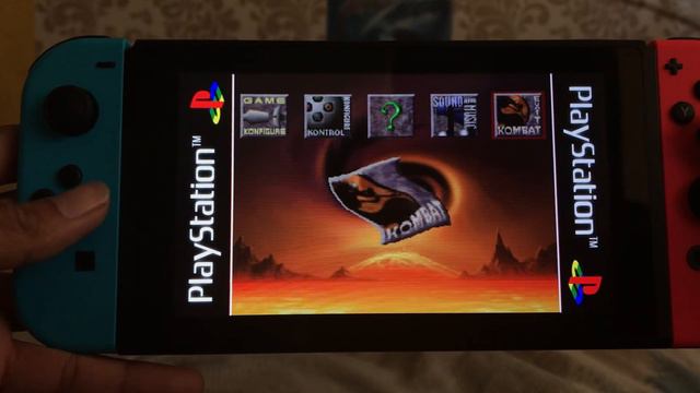 Playing Mortal Kombat Trilogy (PS1) on Nintendo Switch смотреть онлайн