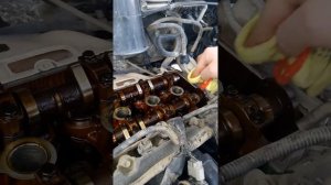 Замена прокладки клапанной крышки 1nz-fe