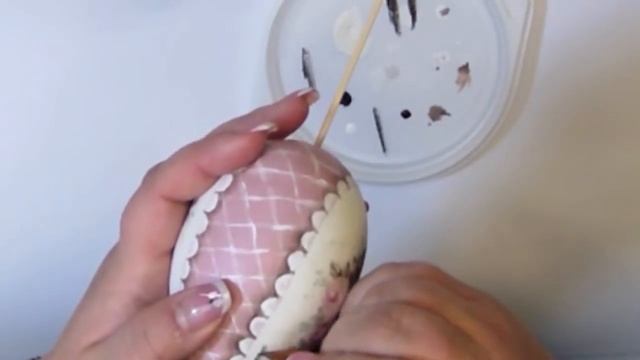 Decoupage pisanki w różyczki - tutorial DIY смотреть онлайн