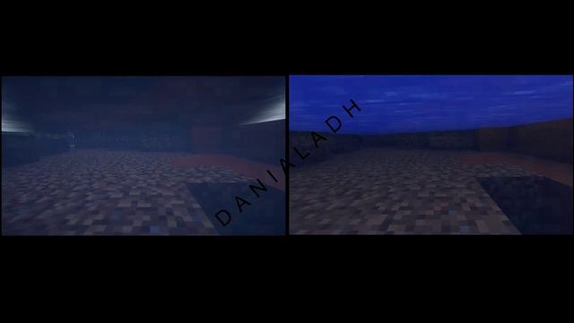 Minecraft Shaders VS Internal Graphic Comparison смотреть онлайн