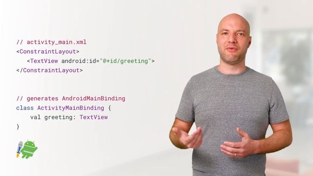 Android Jetpack: Replace findViewById with view binding смотреть онлайн