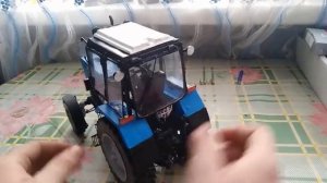 Самодельная модель трактора МТЗ 82.1