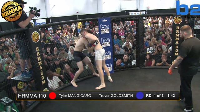 HRMMA 110 Fight 3 Tyler Mangicaro Vs Trever Goldsmith 155 Ammy