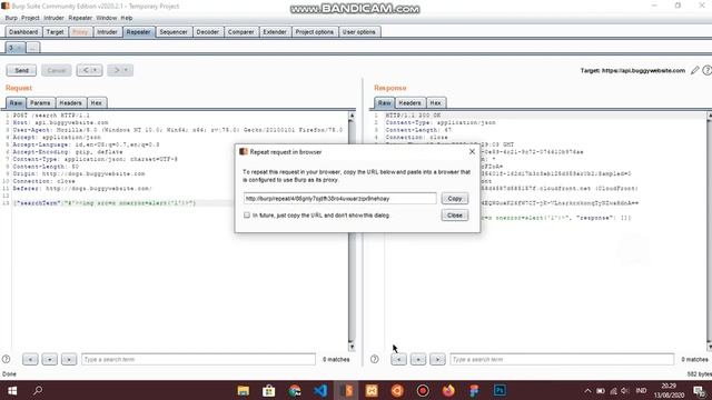 HTTP accept header injection + XSS in JSON API #XSSCHALLANGE смотреть онлайн