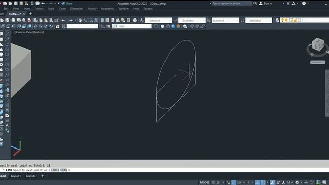 3D design mechanical engineering #AutoCAD 2023. смотреть онлайн