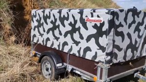 Видео отзыв о курганском прицепе Универсал Плюс. Мощь!