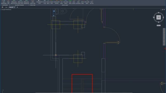 AutoCAD Centerline by points смотреть онлайн
