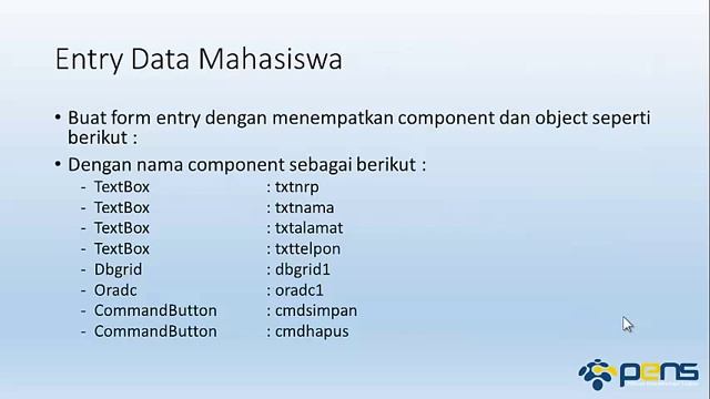 Praktikum 14 - Studi Kasus Pelatihan Oracle - VB смотреть онлайн