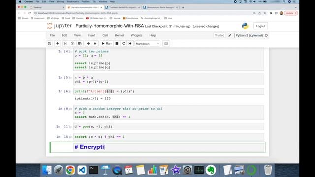 Partially Homomorphic Encryption with RSA in Python From Scratch смотреть онлайн