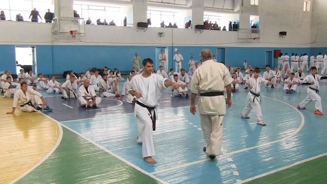 II-я зимняя школа Украинского Союза "Kyokushin Karate" УСКК. Херсон-14.01.2017. А.Хороняк. смотреть онлайн