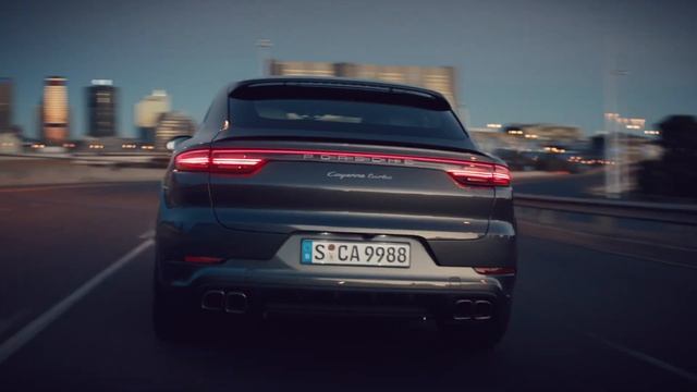 Driving footage Cayenne Turbo Coupe 4589 enww 1920 смотреть онлайн