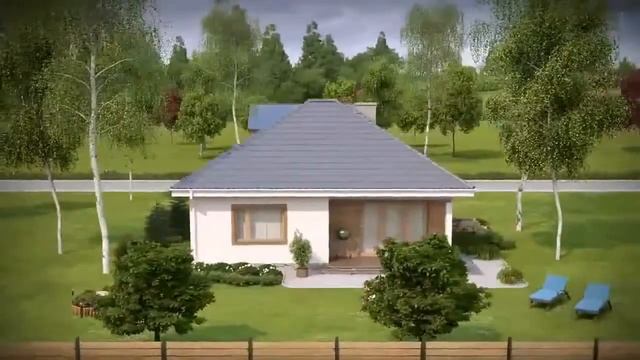 Проект небольшого одноэтажного современного дома смотреть онлайн