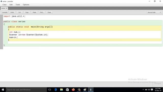 Java Program To Print Series 1 2 9 28 65 nth Term (Hindi) смотреть онлайн