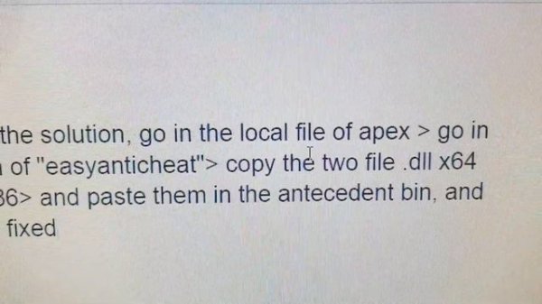 Fix: Apex Legends Client Is Not Running The Anti-cheat, Or Has Failed The Anti-cheat Authentication